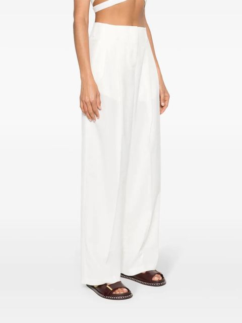 Golden Goose pleated wide-leg trousers - Neutrals
