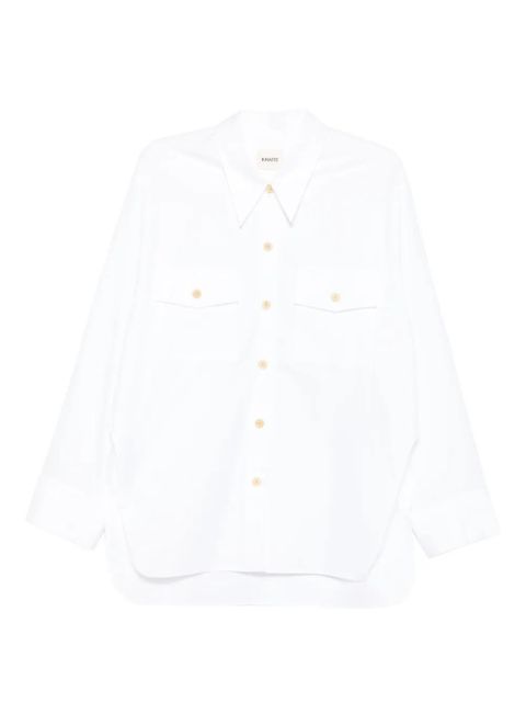 KHAITE pocket shirt - White - zdjęcie produktu nr 1