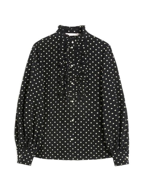 Valentino Garavani Plusdepois-print shirt - Black - zdjęcie produktu nr 1