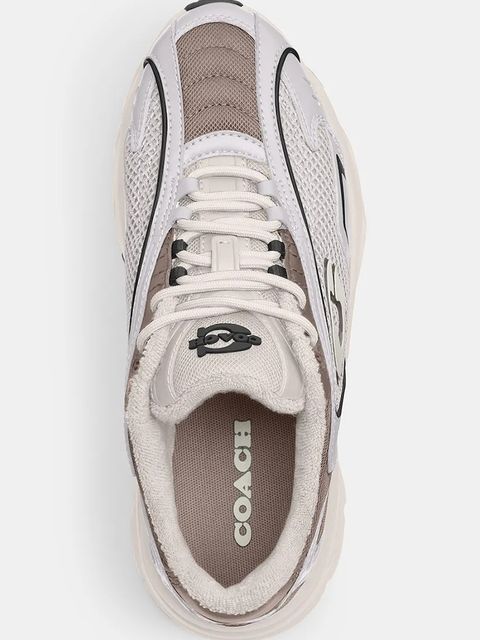 Coach sneakersy Bolt Runner Sneaker damskie kolor szary CDE28