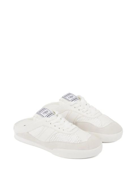 Chloé Kick lace-up mule sneakers - Neutrals - zdjęcie produktu nr 2