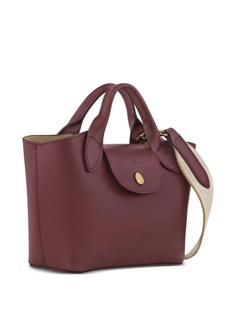 Longchamp Épure XS logo-embossed tote bag - Red