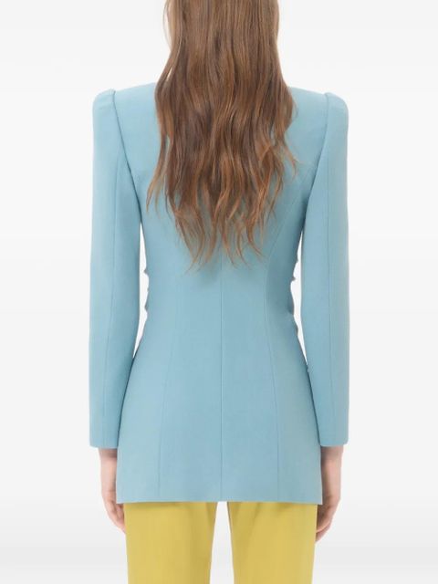 Valentino Garavani crispy light wool jacket - Blue