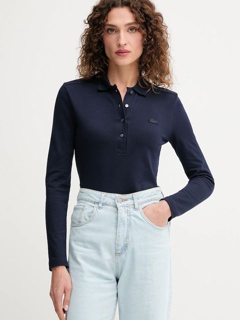 Lacoste longsleeve damski kolor granatowy PF5464 - zdjęcie produktu nr 1