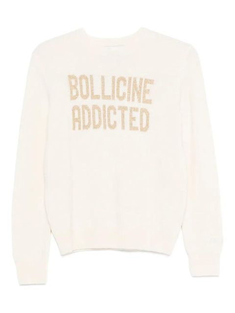 MC2 Saint Barth crew-neck graphic sweater - Neutrals - zdjęcie produktu nr 1