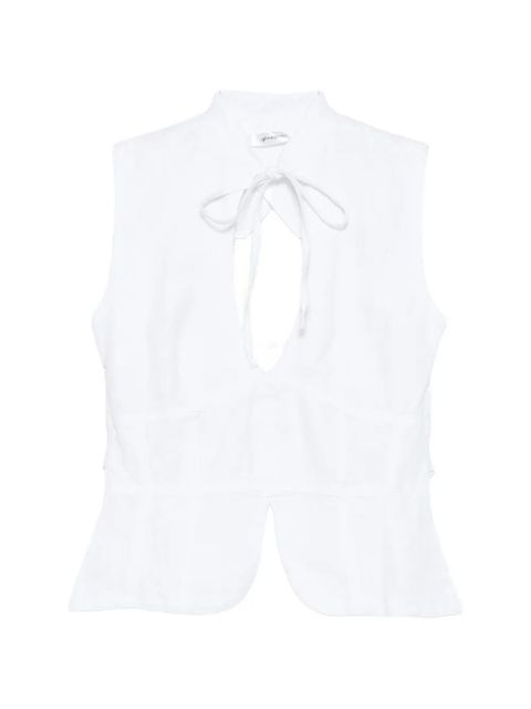 Gimaguas Coco tie-front top - White - zdjęcie produktu nr 1