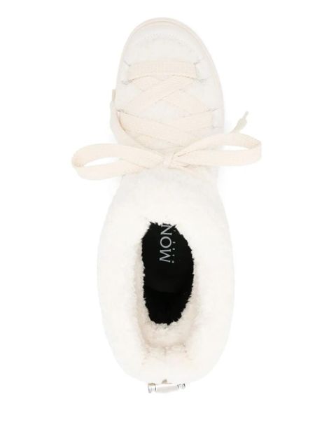 Moncler Insolux suede snow boots - Neutrals