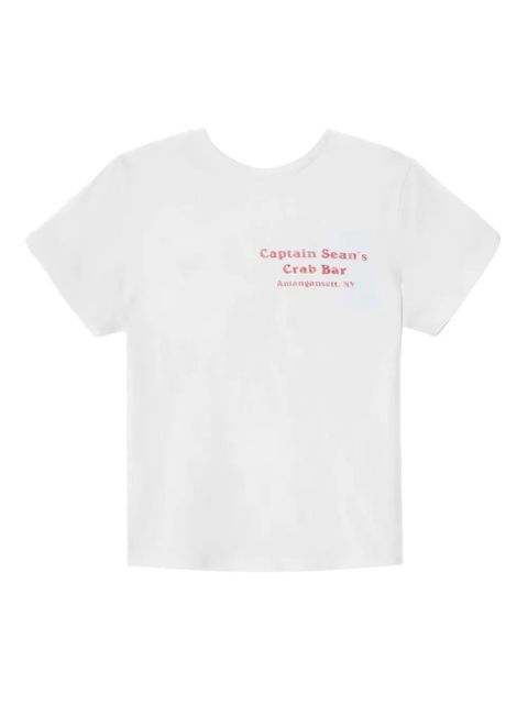 RE/DONE crab graphic tee - White - zdjęcie produktu nr 1
