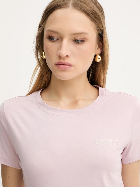 BOSS Orange t-shirt bawełniany damski 50545288