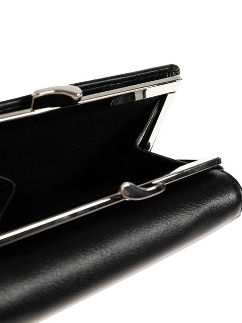Vivienne Westwood orb clasp wallet - Black