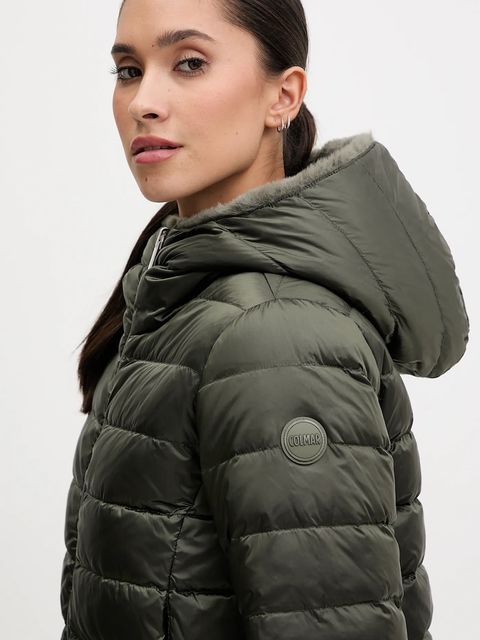 Colmar kurtka puchowa dwustronna kolor zielony 2288E.2YN