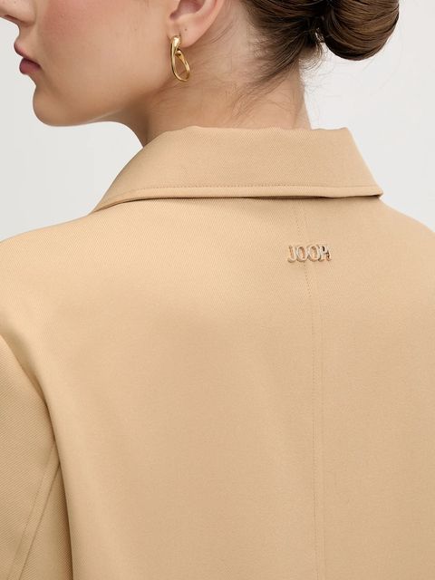 Joop! kurtka kolor beżowy przejściowa 30100851