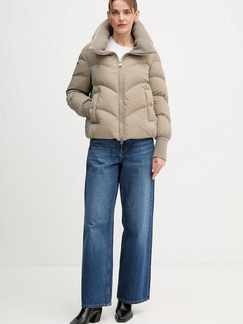 Hetrego kurtka puchowa INARA kolor zielony zimowa oversize 8P611 - zdjęcie produktu nr 2