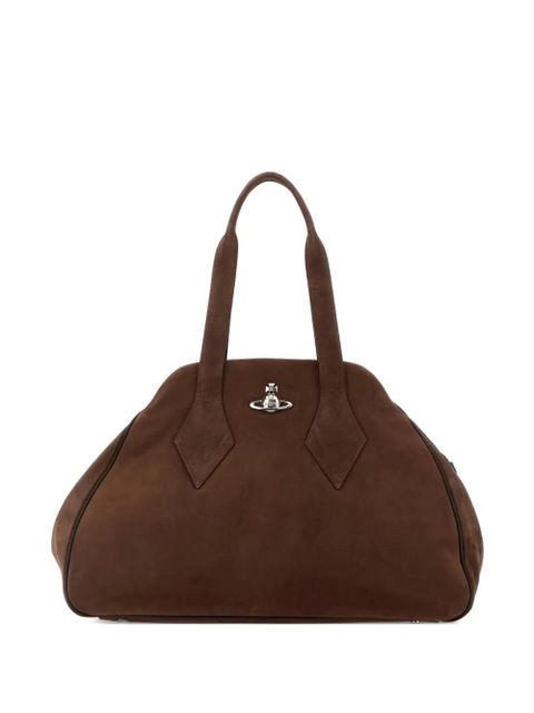 Vivienne Westwood large Yasmine tote bag - D402|CHOCOLATEBROWN - zdjęcie produktu nr 1