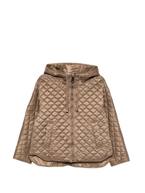 Max Mara quilted-design hooded jacket - Brown - zdjęcie produktu nr 1