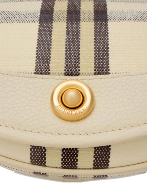 Burberry check-pattern mini bag - Neutrals