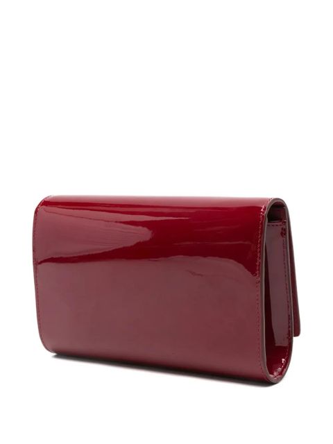 Giuseppe Zanotti patent-leather clutch bag - Red - zdjęcie produktu nr 2