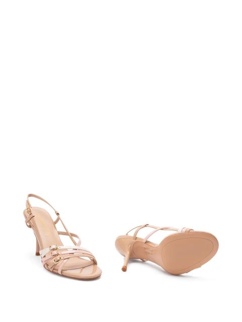 TWINSET buckled-straps heeled sandals - Neutrals - zdjęcie produktu nr 2