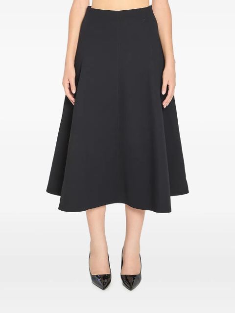 Jacquemus flared midi skirt - Black - zdjęcie produktu nr 1