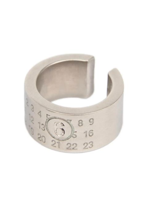 MM6 Maison Margiela Minimal numeric earcuff - Silver