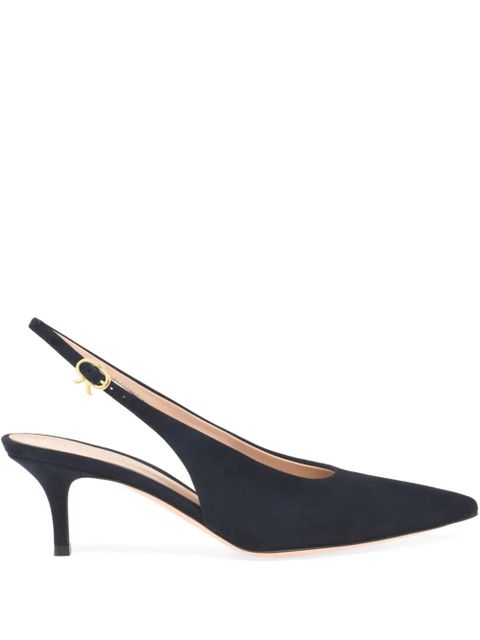 Gianvito Rossi 55mm Robbie pumps - Blue - zdjęcie produktu nr 1