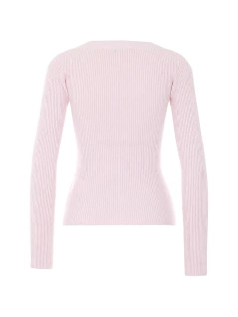 Max Mara V-neck button cardigan - Pink - zdjęcie produktu nr 2