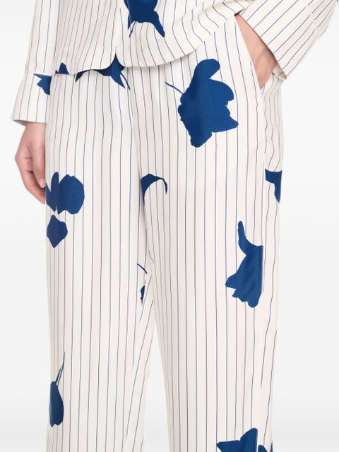 Off-White floral-print trousers