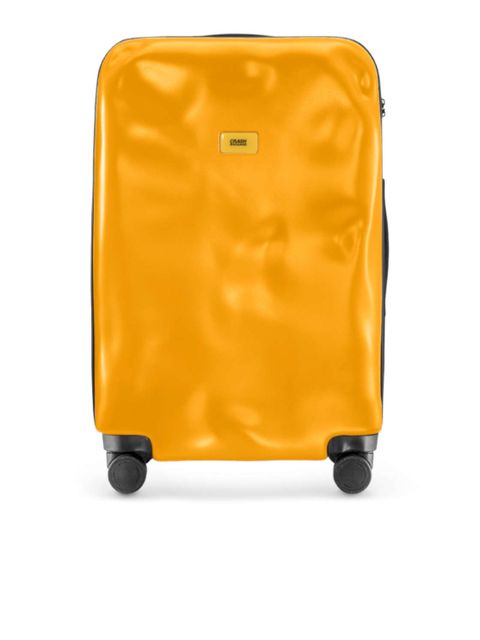 CRASH BAGGAGE - Żółta walizka Icon Medium