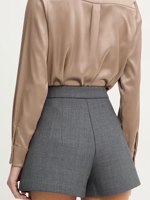 MAX&Co. szorty z dodatkiem wełny MCOABETONE