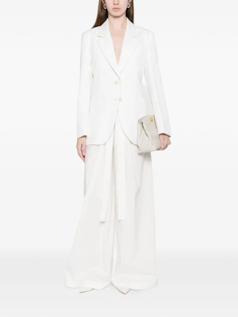 Victoria Beckham Katherine patch pocket jacket - White - zdjęcie produktu nr 2
