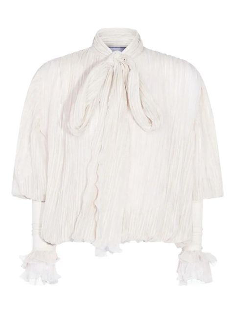 Blumarine silk shirt - White - zdjęcie produktu nr 1