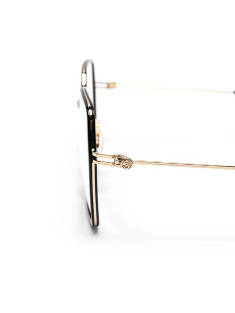 Gucci Eyewear square-frame glasses - Black