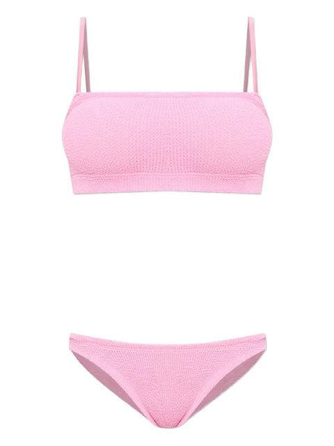 Hunza G Gigi crinkle underband bikini - Pink - zdjęcie produktu nr 1
