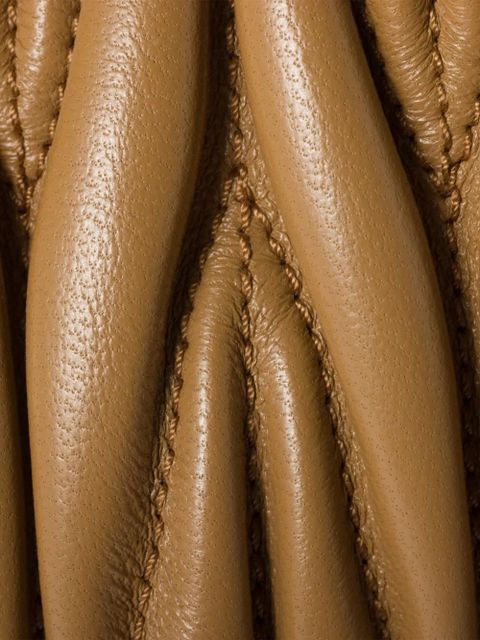 Miu Miu Wander matelassé shoulder bag - Brown - zdjęcie produktu nr 2