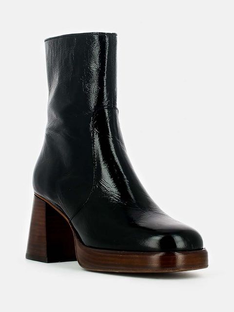 Jonak botki skórzane BRIGAND CUIR BRILLANT - zdjęcie produktu nr 1