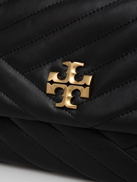 Tory Burch torebka skórzana Kira Chevron - zdjęcie produktu nr 2