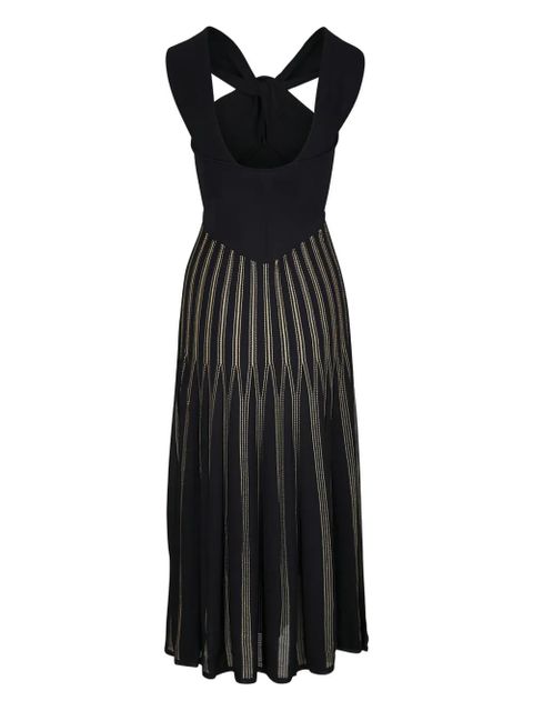 ZIMMERMANN Rebellion knitted midi dress - Black - zdjęcie produktu nr 2