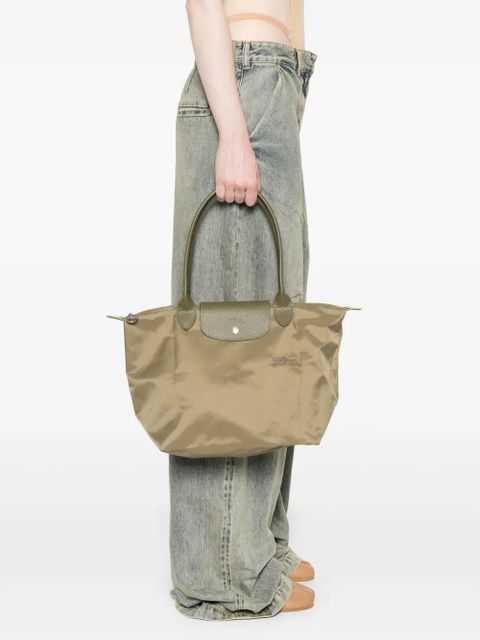 Longchamp medium Le Pliage tote bag - Green - zdjęcie produktu nr 2