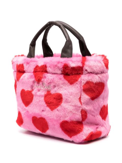 MC2 Saint Barth Colette faux-fur tote bag - Pink - zdjęcie produktu nr 2