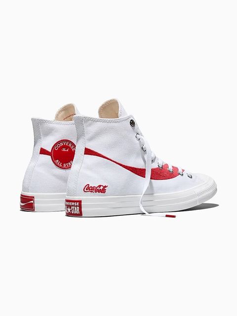 Converse trampki Converse x Coca-Cola Chuck Taylor All Star kolor biały A18434C