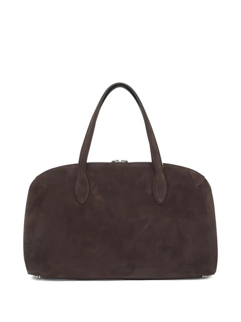 TOTEME medium Day suede tote bag - Brown