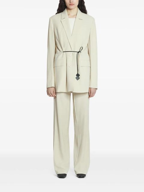 Lanvin virgin wool blazer - Neutrals - zdjęcie produktu nr 2