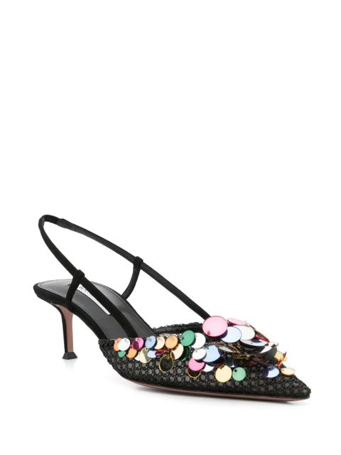 Aquazzura 50mm Can Can pumps - Black