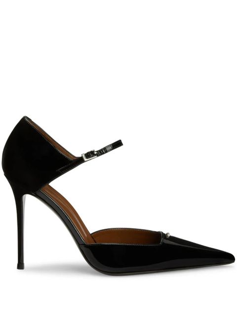 Giuseppe Zanotti 105mm Raquel D'Orsay pumps - Black - zdjęcie produktu nr 1