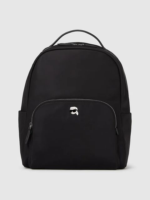 Karl Lagerfeld plecak IKON damski kolor czarny duży A4W30250 - zdjęcie produktu nr 1