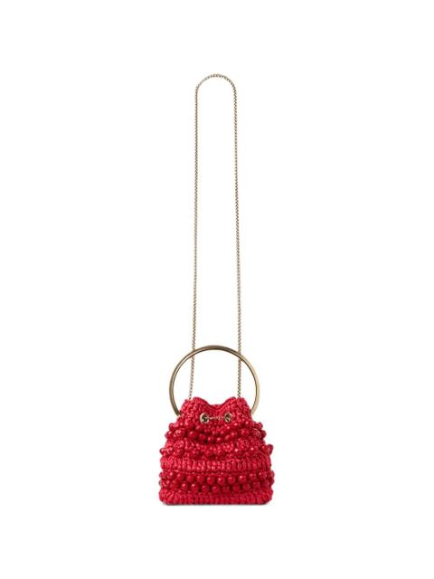 Jimmy Choo Bon Bon bucket bag - Red