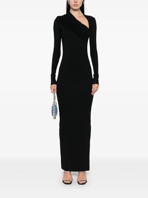 MANURÍ Malena maxi dress - Black