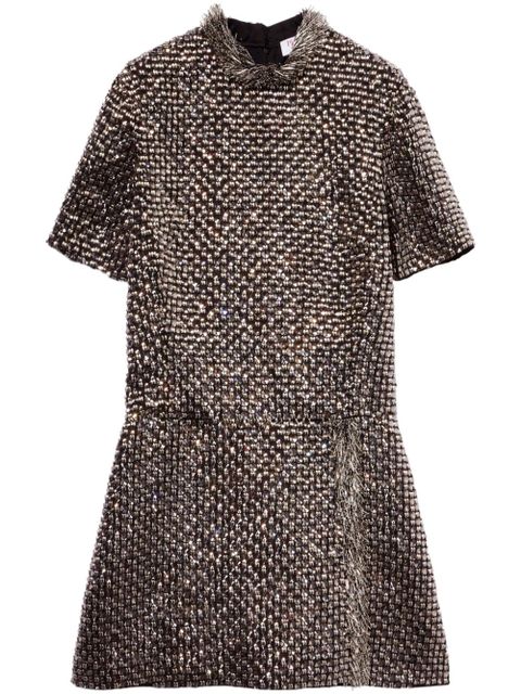 PUCCI bead-embellished minidress - Silver - zdjęcie produktu nr 1