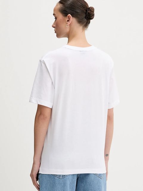 Karl Lagerfeld Jeans t-shirt damski kolor biały B1W17086