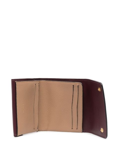 Burberry stud-detail leather cardholder - Brown - zdjęcie produktu nr 2